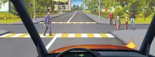 Билет 4. Вопрос 14. ПДД 2025 категории A на мотоцикл