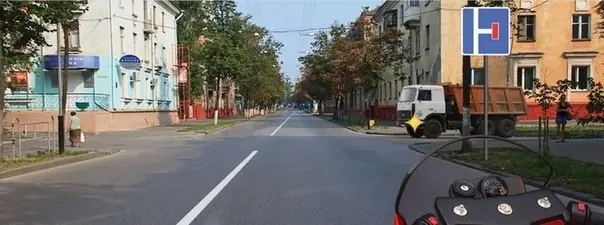 Билет 9. Вопрос 14. ПДД 2025 категории A на мотоцикл