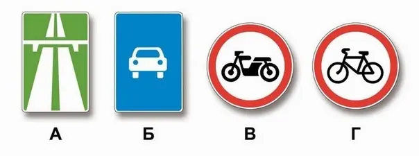 Билет 12. Вопрос 4. ПДД 2025 категории A на мотоцикл