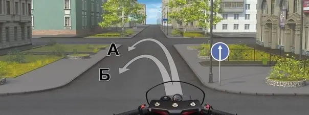 Билет 18. Вопрос 9. ПДД 2025 категории A на мотоцикл
