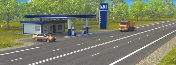 Билет 28. Вопрос 8. ПДД 2025 категории A на мотоцикл