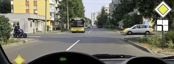Билет 30. Вопрос 15. ПДД 2025 категории A на мотоцикл